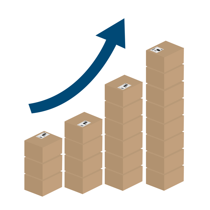 Mit der richtigen Logistik deine E-Commerce KPIs steigern.