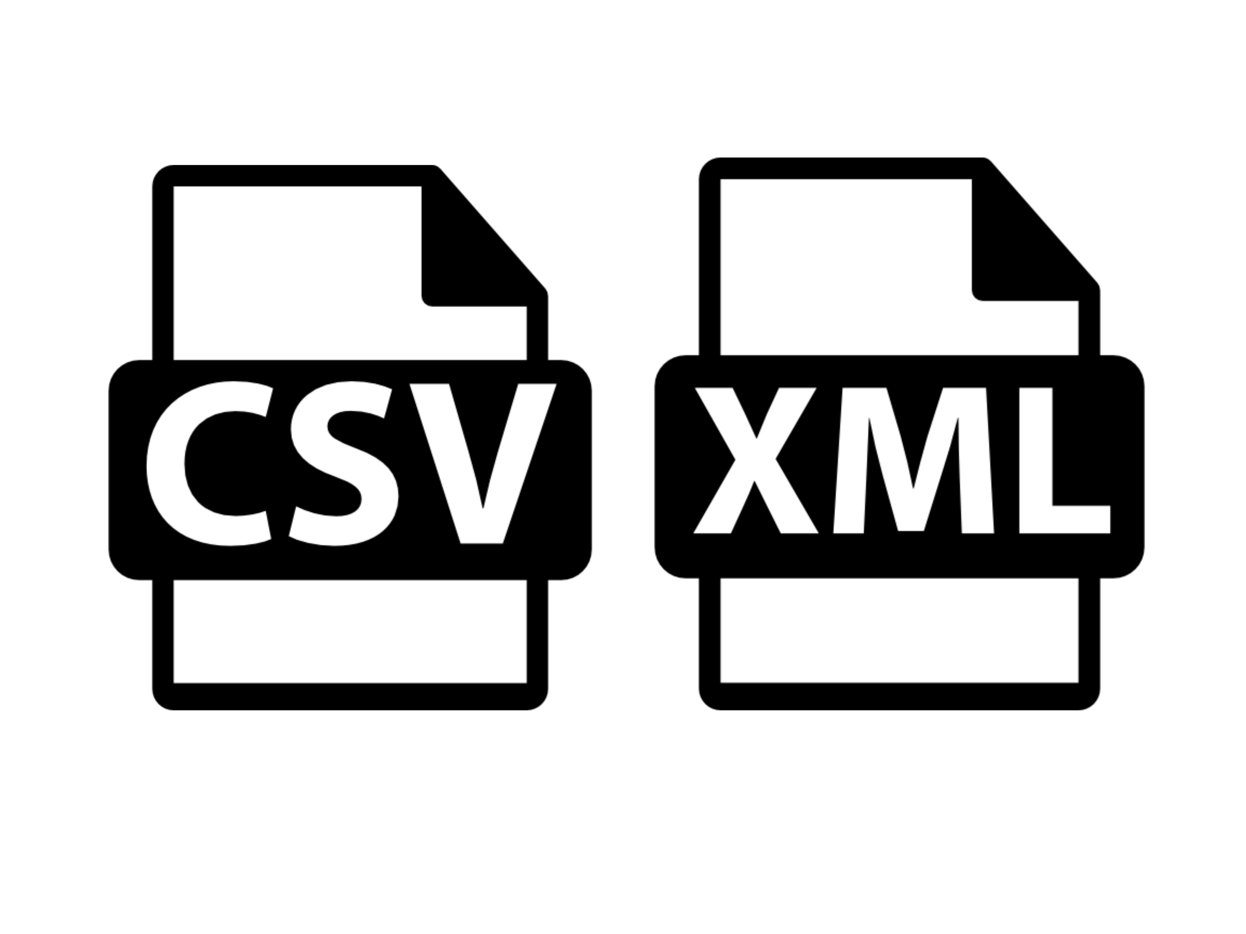 csv xml